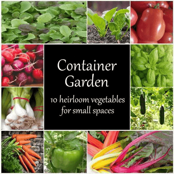 Container Garden Heirloom Vegetable Seeds - Cheap Seeds, LLC