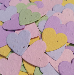Seed Paper Hearts - Cheap Seeds, LLC